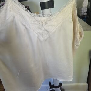 Express Cream Lace Camisole